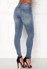 ONLY Blush Mid Raw Jeans
