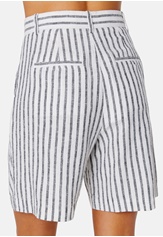 BUBBLEROOM CC linen striped shorts
