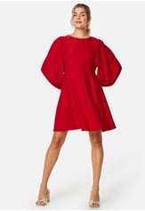 charli-baloon-sleeve-dress-red