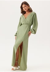 balloon-sleeve-wrap-gown-1