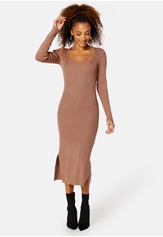 BUBBLEROOM Osminda knitted cut out dress