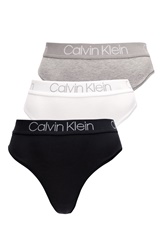 Calvin Klein High Waist Thong 3-Pack