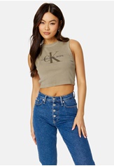 Calvin Klein Jeans Mineral Dye Rib Tank Top