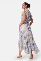 FOREVER NEW Freya Flutter Sleeve Midi Dress