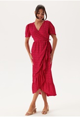 puff-sleeve-midi-wrap-dress