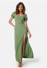 puff-sleeve-maxi-dress-with-split-sage-green