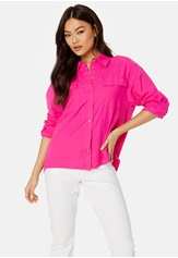 ONLY Caro L/S Oversized Linen Blend Shirt