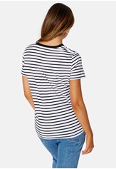 SELECTED FEMME Essential SS Stripe O-Neck Tee