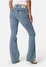 True Religion Becca Mid Rise Bootcut Flap