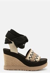 UGG Abbot Ankle Wrap Wedge