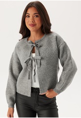 vmbow-ls-o-neck-tie-cardigan-medium-grey-melange