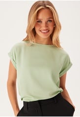 viellette-s-s-satin-top-slit-green