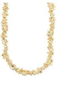 Pilgrim Act Recycled Necklace Gold-pla