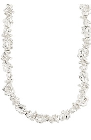 Pilgrim Act Recycled Necklace Silver-p