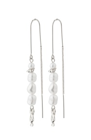 Pilgrim Berthe Pearl Chain Earrings Si