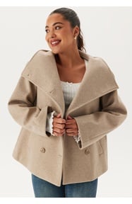 BUBBLEROOM Ava High Neck Short Coat