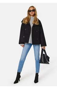 BUBBLEROOM Ava High Neck Short Coat