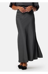 BUBBLEROOM Slit Satin Skirt