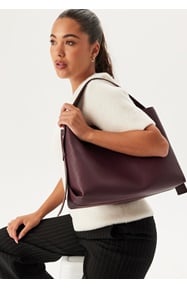 BUBBLEROOM Faux Leather Tote Bag