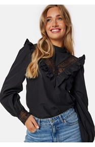 BUBBLEROOM Frill Lace Blouse 