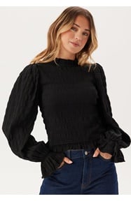 BUBBLEROOM Frill Structured Blouse