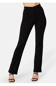 BUBBLEROOM Soft Flared Suit Trousers
