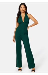 BUBBLEROOM Jesminda halterneck jumpsuit