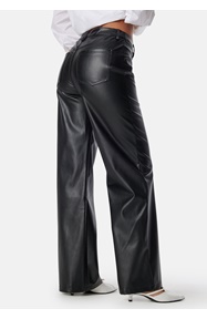 BUBBLEROOM Straight PU Trousers