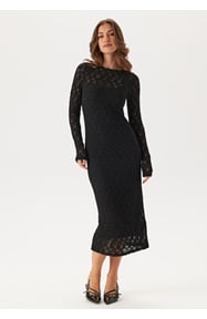 BUBBLEROOM Lace Midi Dress