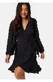 BUBBLEROOM Litzy Wrap Dress