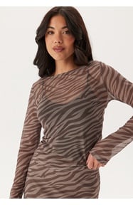 BUBBLEROOM Long Sleeve Mesh Top