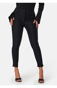 BUBBLEROOM Lorene High Waist Stretchy Slit Trousers