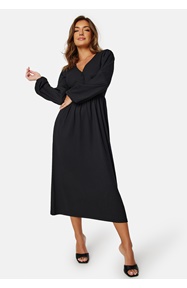 BUBBLEROOM Structure Button Midi Dress