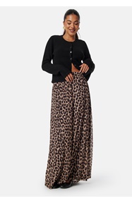 BUBBLEROOM Mesh Wide Maxi Skirt