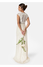 Bubbleroom Occasion Slit lace wedding Gown