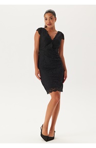 Bubbleroom Occasion V-neck short lace Dress