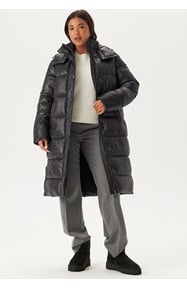 BUBBLEROOM Semi Shiny Long Padded Jacket