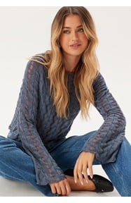 BUBBLEROOM Structure Boatneck Top