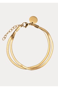 BY JOLIMA Angeline Layer Bracelet, Gold