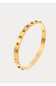 BY JOLIMA Fiona Dot Bangle Gold