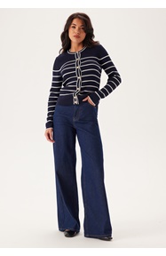 GANT Ribbed Breton Cardigan