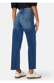 Happy Holly High Straight Ankle Jeans