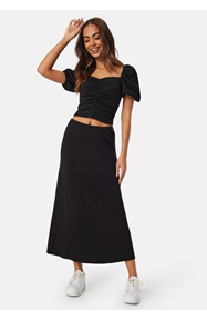 Happy Holly  Soft Midi Skirt