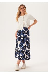 Happy Holly  Soft Midi Skirt