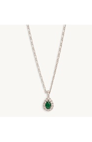 LILY AND ROSE Bianca Necklace - Emerald