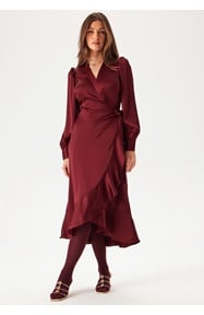 Object Collectors Item Objsateen Wrap Dress