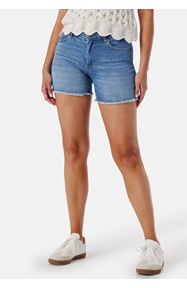 ONLY Onlblush Raw Denim Shorts