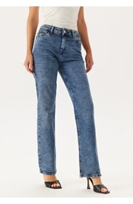 Pieces Pckelly Mw Straight Jeans