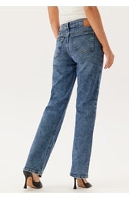 Pieces Pckelly Mw Straight Jeans