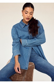 Pieces Pcmaisie Ls Denim Shirt